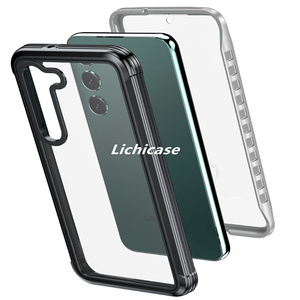Licicase 360เคสป้องกันเต็มรูปแบบสำหรับ <span class=keywords><strong>Samsung</strong></span> S20 S20 <span class=keywords><strong>FE</strong></span> S20 PLUS ไฮบริดใสกันกระแทก - Product Image 3