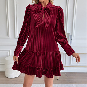 Empire Waist Dress - A Line Elegant Evening Gown Empire Waist Dress - A Line Elegant Evening Gown