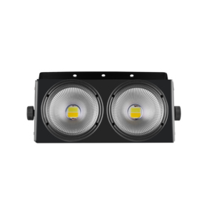 Système d'éclairage de scène 200W COB Blinder avec DMX512 et contrôle sonore, projecteur PAR LED blanc froid/chaud pour mariage et DJ - Product Image 1