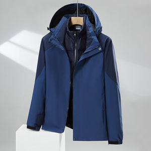 Mode vêtements décontractés hommes et femmes veste bouffante chaud hiver manteau rembourré avec capuche - Product Image 5