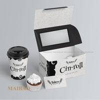 Boîte d'emballage de luxe pour faveurs de mariage, bonbons, cadeau, truffe, chocolat, boîte vide avec insertion
