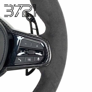 Levas de cambio magnéticas para volante de fibra de carbono para BMW serie 1234 M2M3 F20F21F22F23F30F31F34F35F32F33F36F45F46 - Product Image 5