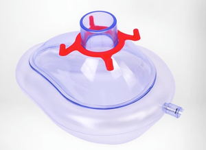 Kit de respiration portable de qualité supérieure, dispositif respiratoire jetable en PVC avancé, alimentation en oxygène d'urgence, resuscitateur manuel pour nourrissons, CE/ISO - Product Image 3