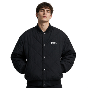 Giacca Bomber da Uomo Imbottita Certificata GRS BSCI CE Ecologica ODM/OEM Logo Personalizzato Spedizione Rapida - Product Image 3