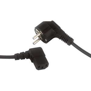 คอนเน็กซ์ ทริป อะโคดาด้า ซี13, 10แอมป์/250โวลต์, ความยาวเหมาะสำหรับการเชื่อมต่ออุปกรณ์อิเล็กทรอนิกส์ในพื้นที่จำกัด - Product Image 1