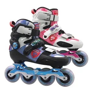 Professional Carbon Fiber Slalom Wholesale 4 Wheel Patines Roller Skate Shoes For Adult