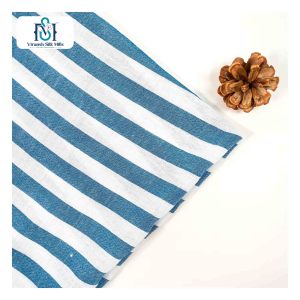 Tissu en polyester 100% à rayures en gros pour homme chemise ressemble à du lin - Product Image 5