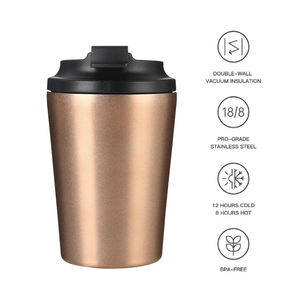 12 унций Ретро Арабская дорожная сублимационная вакуумная кружка из нержавеющей стали с керамической подкладкой - Product Image 3