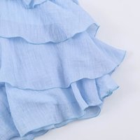 Robe dos nu sexy MYST&ZA pour femme, nouvelle collection été 2026, tendance, simple, polyvalente, avec décoration superposée 8235487