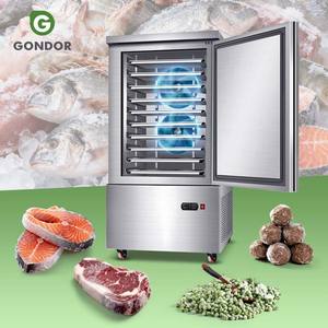 Máquina de Congelación Rápida por Contacto con Placa Fría, Mini Congelador de Nitrógeno Líquido para 18 Pizzas, Precio - Product Image 1