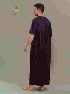 HARAMAIN Nuevo traje tradicional marroquí para hombre musulmán, elegante y de alta calidad, en algodón. - Product Image 2