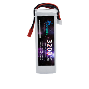 Batería de Polímero de Litio 3S 11.1V 3200mAh 60C RC C Racing Recargable, Accesorios para Quadrotor - Product Image 5