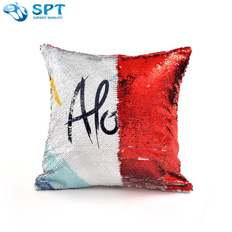 Главная Фестиваль сублимации пользовательские блесток наволочка