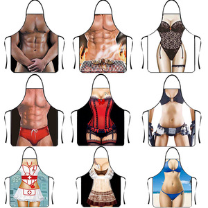 Delantal sin mangas para fiesta anual, con diseño divertido, sexy y original, ideal para ocasiones transfronterizas. Delantal para Regalo de Boda o Cumpleaños, para Comercio Exterior - Product Image 1
