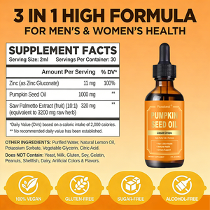 Minyak Biji Labu Organik Alami Rosebest Cold Pressed dengan Saw Palmetto untuk Kesehatan Saluran Kemih dan Prostat - Product Image 6