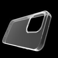 Le plus récent étui de téléphone en TPU souple pour iPhone 15 Pro housse de protection transparente en silicone