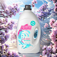 Détergent liquide écologique sans phosphate 5 gallons, parfum citron longue durée, lavage à la main et en machine, vente en gros usine