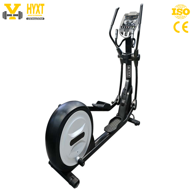 Premium HUANYU P1016 Commercial Elliptical Machine-Eco-Friendly Electromagnetic Control Rear Wheel Drive Sturdy Construction