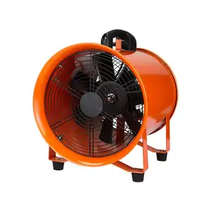 350mm taşınabilir atölye hayranları 14 inç ağır hava kaynağı hava fanı 750W taşınabilir çıkarıcı Fan