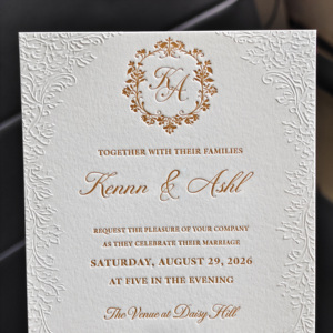 <span class=keywords><strong>Carte</strong></span> d'<span class=keywords><strong>invitation</strong></span> de <span class=keywords><strong>mariage</strong></span> personnalisée en relief avec dorure à chaud et lettrage en relief, vente en gros - Product Image 4