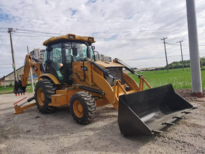 รถตักล้อยางมือสองคุณภาพสูงสมรรถนะเยี่ยม CAT 420F/420F2 เครื่องยนต์ ปั๊ม เกียร์บ็อกซ์ นำเข้าจากญี่ปุ่น ลดราคา - Product Image 5