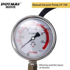 CP-700 (metre ile) taşınabilir el kumandalı hidrolik basınç pompası 700 Bar yüksek basınçlı el pompaları - Product Image 6