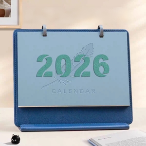 <span class=keywords><strong>Calendrier</strong></span> en cuir PU de haute qualité avec logo personnalisé Agenda Planner Promotion de cadeaux d'affaires - Product Image 1