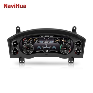 Nouveau tableau de bord LCD de voiture de 12,3 pouces pour Toyota Land Cruiser LC200, groupe d'instruments numériques, compteur de vitesse automatique, cockpit virtuel, tachymètre - Product Image 3