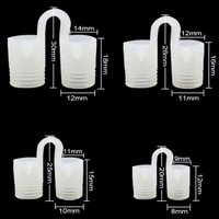 Dilatateur nasal anti-ronflement en silicone médical 2025, bleu clair, 4 tailles, OEM/ODM personnalisé, emballage en vrac, ventilation nasale