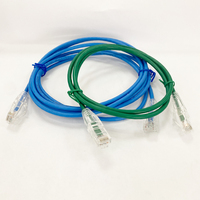 Cable de Red UTP SFTP CAT6 Cat 6A CAT8 de 26AWG 27AWG, Cable de Conexión de 30cm 50cm