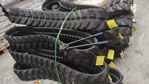 150X70 150X60 150X72 180X60 230X48 230X72 230X96 250X109 Oem Kleine Maten Graafmachine <span class=keywords><strong>Rubber</strong></span> Kettingbaan Schakel <span class=keywords><strong>Rubber</strong></span> Spoor <span class=keywords><strong>Rubber</strong></span> Spoor - Product Image 5