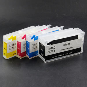 711 711XL填充墨盒，芯片兼容惠普Designjet <span class=keywords><strong>T120</strong></span> T130 <span class=keywords><strong>T520</strong></span> T530 T125 T525打印机 - Product Image 1