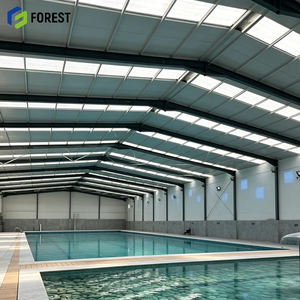 Centre de natation modulaire en acier préfabriqué résistant aux séismes, complexe sportif aquatique de grande capacité - Product Image 1
