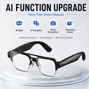 Lunettes Intelligentes IA Personnalisées en Usine avec Caméra Discrète 13MP pour Capture Photo et Vidéo, Monture TR90 et Emballage Marque Privée - Product Image 3
