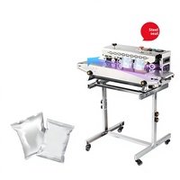 Machine de scellage thermique verticale entièrement automatique FR-880LD pour sachets en aluminium, riz, flocons d'avoine, croustilles de pommes de terre et lessive en poudre
