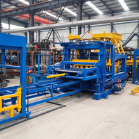 Machine de fabrication de blocs hydraulique entièrement automatique utilisant du ciment, du sable et des déchets de construction, à haut niveau de sécurité