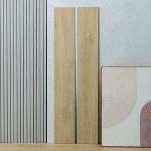 Revêtement de sol SPC écologique à clipser, bandes de revêtement de sol en PVC résistantes à l'eau et à l'humidité à bas prix. - Product Image 2