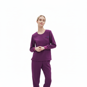 Ensemble de blouses médicales de qualité supérieure pour hôpital, design personnalisé, uniforme pour l'hiver, manches longues - Product Image 2
