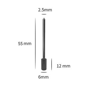 Jeu d'aiguilles de marquage par points universelles à pointe de 2,5 mm, stylet en carbure haute dureté pour machine de marquage de pièces aérospatiales - Product Image 3