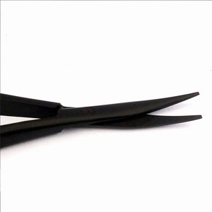 Tijeras Profesionales Curvas de Acero Inoxidable para Cejas, para Diestras, para Mujeres, para Recortar y Dar Forma a las Cejas, Herramienta para el Cuidado Facial - Product Image 3