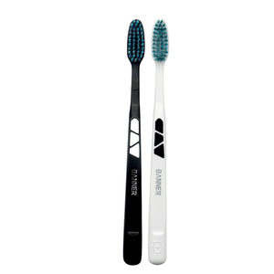 Cepillo de dientes de cerdas medianas y duras Benno para hombres, cepillo de dientes manual con diseño ondulado para adultos, uso doméstico - Product Image 5