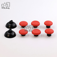 WEIAI 8 en 1 Housse de joystick pour manette PS5 Edge PS4 Xbox One, housse de joystick interchangeable et amovible