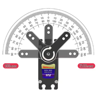 YIPINservo YP3235SMG Moteur étanche IP68 35KG Servo numérique à engrenage hélicoïdal métallique RC 1/8 1/10 pour voiture télécommandée et robot