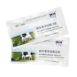 Veterinary Instrument Wholesale Cow Cattle Pregnancy Test Kit Disposable Animal Pregnancy Test Strip