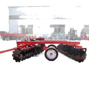 Arado de Discos de 28 Cuchillas Multifuncional para Preparación de Tierras Agrícolas, Color Rojo - Product Image 4