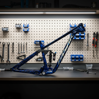 Cuadro de Bicicleta de Montaña Pasak XC Soft Tail con Amortiguador Completo, Aleación de Aluminio, 29er DH AM Mtb, Rueda Ttb Boost 148mm