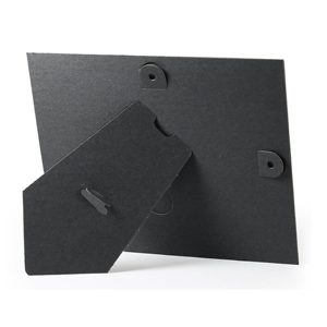 Tùy chỉnh Khung ảnh màu đen với Giá vẽ trở lại, khung ảnh chụp ảnh lưu niệm có thể thêm logo vàng - Product Image 3