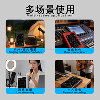 Carte son USB Green Audio, interface audio 48K/24Bit OTG pour podcast, jeux, streaming en direct, enregistrement vocal GAX-GBA1