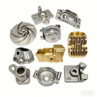 Pièces moulées en sable de haute précision en laiton, zamac, acier, aluminium, sur mesure