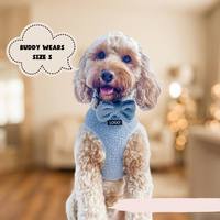 Harnais pour chien en polaire bouclée douce de qualité supérieure, anti-traction, réglable, collection Heritage, OEM, vente en gros
